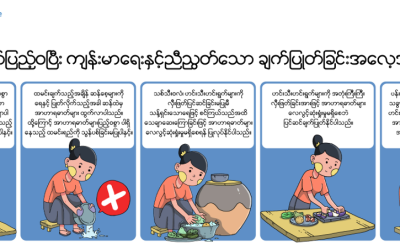 Document: Ten healthy cooking practice (Myanmar Language)